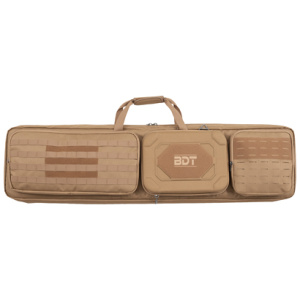 BULLDOG DBL SUPRSSR RFL BAG 48" TAN