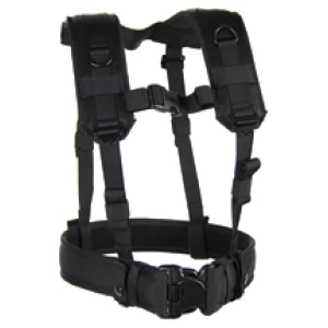 BH LOADBEARING SUSPENDERS/HRNS BLK