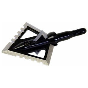 MAGNUS BROADHEADS BLACK HORNET - 4-BLD SERRATE 100GR 1 1/4" 3PK