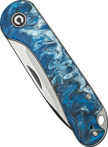 CIVIVI KNIFE ELEMENTUM SLIP - JOINT 2.9" BLUE OCEAN/SATIN