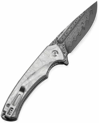 CIVIVI KNIFE VOIDFLARE 2.92" - G10 ALUMINUM FOIL DAMASCUS