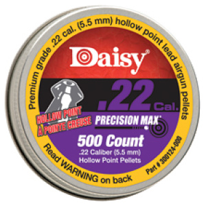 DAISY 22CAL HP PELLETS 500 COUNT TIN