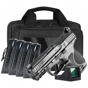 S&W M&P9 M2.0 COMPACT 9MM 3.6" - 5-15RD MAGS RFX11 SIGHT BUNDL