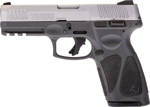 TAURUS G3 9MM 17-SHOT 3-DOT - ADJ. GREY/SS POLYMER - Image 2