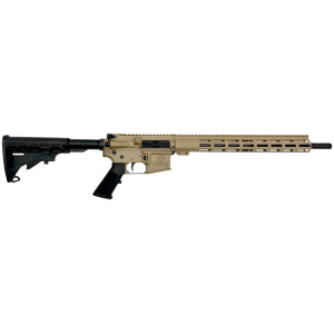 GLFA AR15 RIFLE 223 WYLDE - 16" NIT BBL FDE