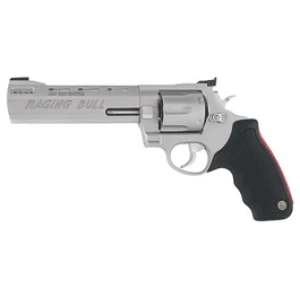 TAURUS RAGING BULL 44MAG 6.5" - VENT RIB AS 6-SHOT SS RUBBER