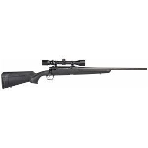 SAVAGE AXIS XP 243 20" - THREADED W/3-9X40 BLACK/BLACK