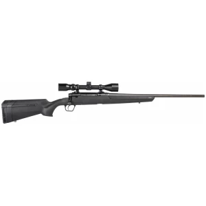 SAVAGE AXIS XP 243 20" - THREADED W/3-9X40 BLACK/BLACK