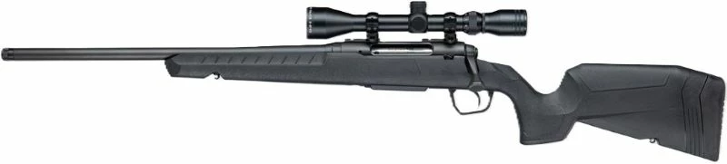 SAVAGE AXIS XP 223 20" LH - THREADED W/3-9X40 BLACK/BLACK
