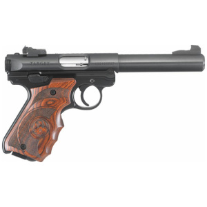 RUGER MARK IV TARGET 22LR - 5.5" BULL AS TARGET LAMINATE