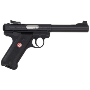 RUGER MARK IV TARGET 22LR - 5.5" BULL AS BLACK PLASTIC