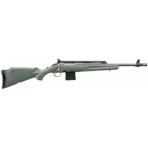 RUGER AMERICAN GENII SCOUT - 5.56 16.1" COBALT GREEN SYN