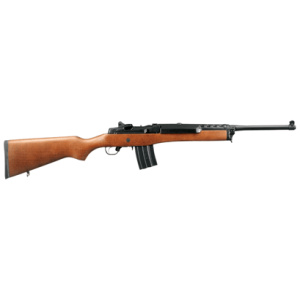 RUGER MINI-14 RANCH 5.56MM - BLUED HARDWOOD W/5RND MAGAZINE