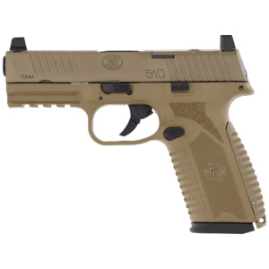 FN 510 MRD 10 MM NMS - 2-10RD MAG FDE