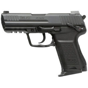 HK HK45C COMPT V1 DA/SA 45ACP - 3.94"BBL 2-8RD BLACK