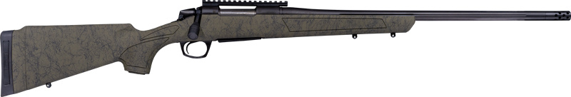 CVA CASCADE XT 450BM 22" #5 - W/RAIL BLACK/OD GREEN