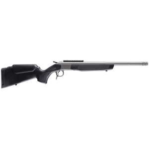 CVA SCOUT TD V3 338ARC 18" - STAINLESS/BLACK SYNTHETIC