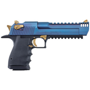 DESERT EAGLE L6 SERIES 50AE - 6" BLACK CARBO BLUE & PIC RAIL