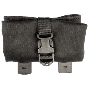 GGG ROLL UP DUMP POUCH BLACK