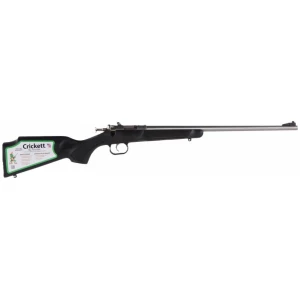 CRICKETT RIFLE G2 22WMR - STAINLESS BLACK SYNTHETIC