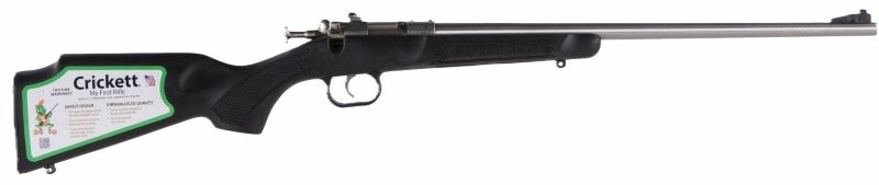 CRICKETT RIFLE G2 22WMR - STAINLESS BLACK SYNTHETIC