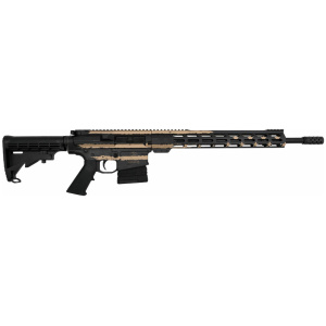 GLFA AR10 RIFLE 308 WIN 18" - NITRIDE BBL DESERT FLAG 10-RDS