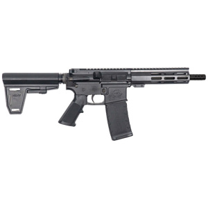 GLFA AR15 PISTOL 300 AAC 7.5" - W/ BRACE NITRIDE BARREL BLACK
