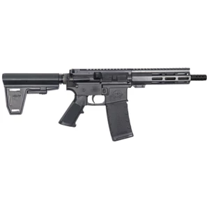 GLFA AR15 PISTOL 300 AAC 7.5" - W/ BRACE NITRIDE BARREL BLACK