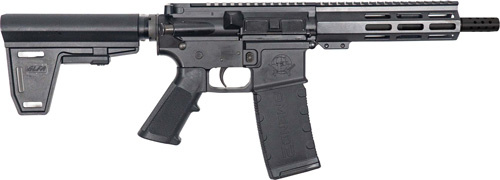 GLFA AR15 PISTOL 300 AAC 7.5" - W/ BRACE NITRIDE BARREL BLACK
