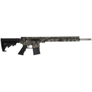 GLFA AR15 450 BUSHMASTER - 18" S/S BBL PURSUIT GREEN CAMO