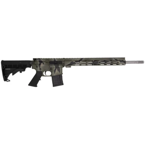 GLFA AR15 450 BUSHMASTER - 18" S/S BBL PURSUIT GREEN CAMO