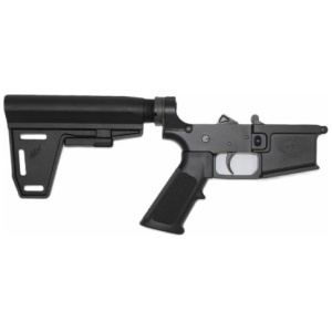 GLFA COMPLETE AR15 PISTOL - LOWER RECEIVER BRACED BLACK