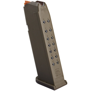 GLOCK MAGAZINE G17 9MM 17RD FDE PKG