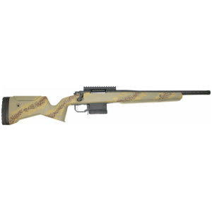 GLFA SUB-1 BOLT ACTION 308 WIN - 18" SS FLUTED SS/LICHEN TAN
