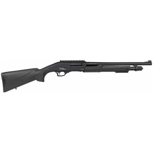 IVER JOHNSON PUMP 12GA 3" 18" - BLUED SYNTHETIC