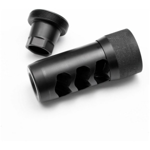 Area 419 Hellfire Self Timing Muzzle Brake 6.5mm Black Nitride 5/8-24