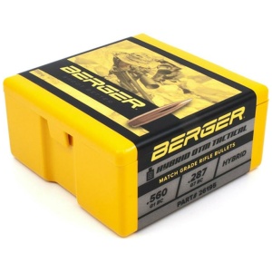 Berger OTM Tactical Rifle Bullets 6.5mm .264" 130 gr AR Hybrid HPBT 100/ct