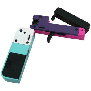 LifeCard Handgun .22 LR Single Shot 2.5" Barrel Confetti Aluminum Frame