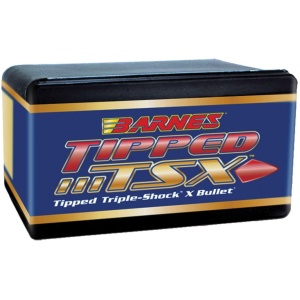Barnes Tipped TSX (TTSX) Bullets .338 cal .338" 185 gr TTSXFB 50/ct