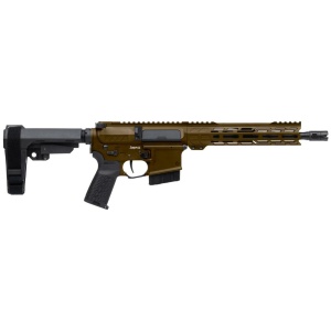 CMMG Banshee MK4 Handgun 338 Arc 10rd Magazine 10.5'' Barrel RipBrace Midnight Bronze