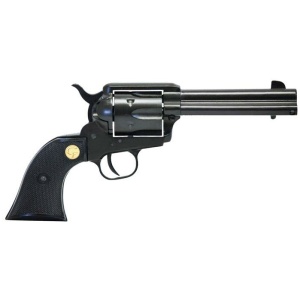 Chiappa 1873 S.A. Black Revolver .22LR 6rd Capacity 4.75" Barrel Black Plastic Grips