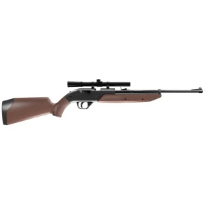 Crosman 760 Pumpmaster Bolt Action Variable Pump Rifle .177 Cal Synthetic Brown with 4x15 Scope
