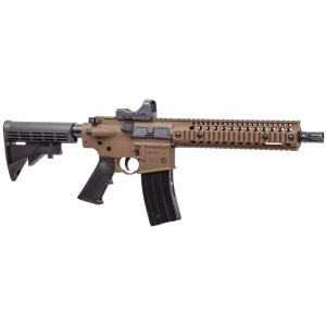 Crosman Full Auto R1 BB Airgun Co2 Powered Dark Earth with Red Dot