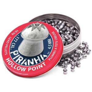 Crosman Piranha Hollow Point Pellets .177 cal 10.5gr 400/ct
