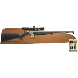 CVA WOLF V2 Muzzleloader 50 CAL Stainless Steel Black KonusShot 3-9x32
