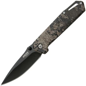 Bear & Son Brisk 3.0 Medium Folding Knife 2-7/8" Drop Point Blade TrueTimber Strata Camo