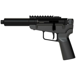 Dark Mountain Stowaway Handgun 5.7x28mm Single Shot 5" 1/2x28 Threaded Barrel Black