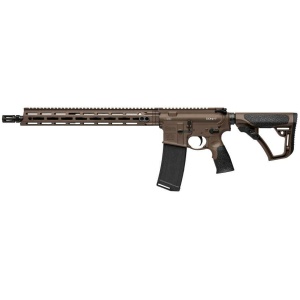 Daniel Defense DDM4V7 Mil-Spec+ Rifle 5.56mm Nato 32rd Magazine 16" Barrel Brown