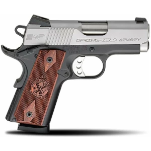Springfield EMP Compact Bi-Tone Handgun 9mm Luger 9rd Magazines(3) 3" Barrel Cocobolo Grips - CA Compliant