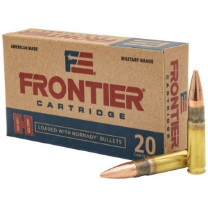 Frontier Rifle Ammo .300 BLK 125 gr FMJ 2175 fps 200/ct (10-20/rd)